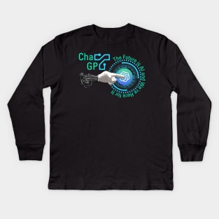 Chat GPT Ai tool Kids Long Sleeve T-Shirt